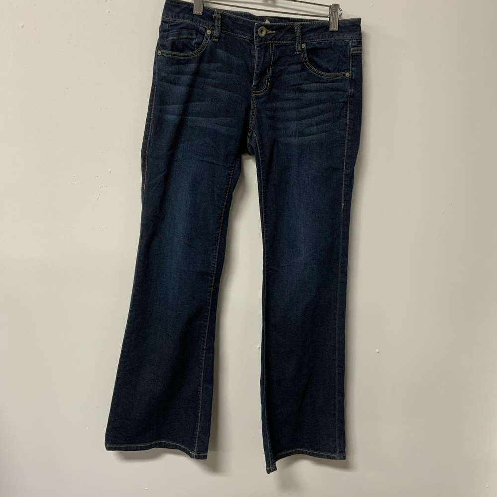 CAbi jeans. 4. Flare. Dark wash. Excellent condition.
